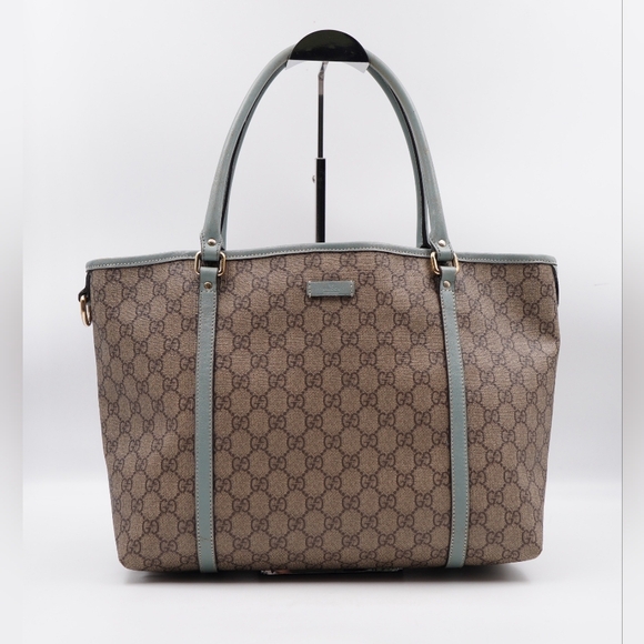 BS16 ❣️ GUCCI GG Plus Monogram Joy Tote - Picture 1 of 12